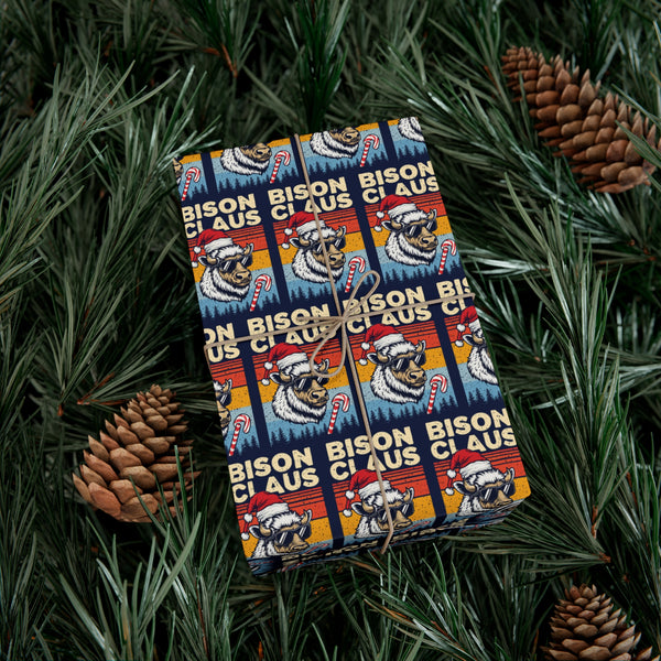 Bison Clause Gift Wrap Papers