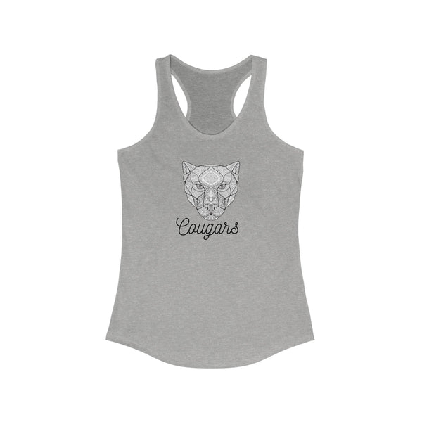 Henna Cougar Racerback Tank