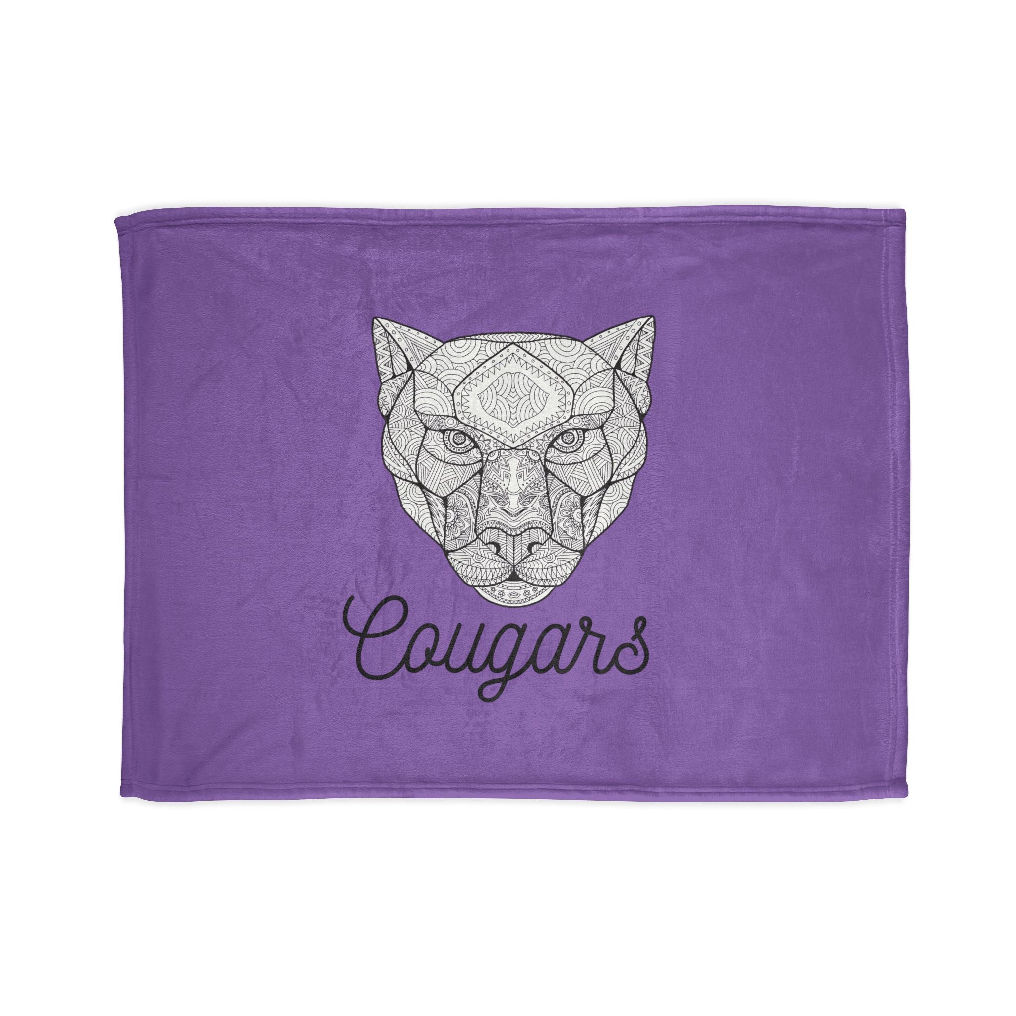 Henna Cougar Soft Polyester Blanket