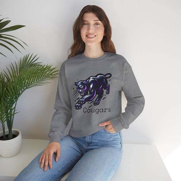 Cosmic Cougar Crewneck