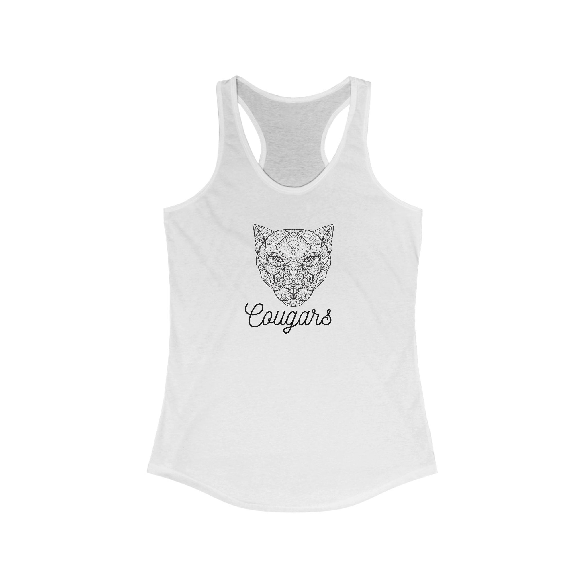 Henna Cougar Racerback Tank