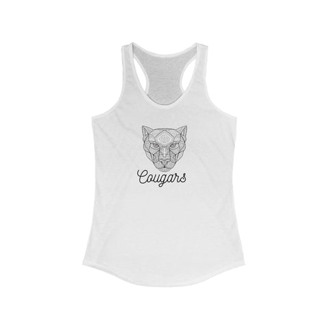 Henna Cougar Racerback Tank