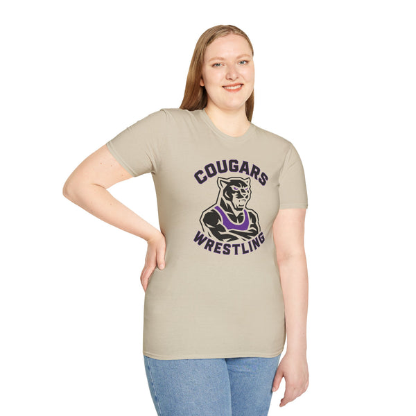 25' Cougar Wrestling Tee