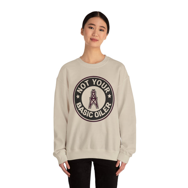 Not Your Basic Oiler Crewneck Sweatshirt