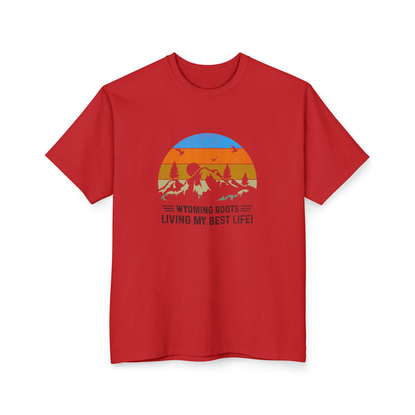 Mountain Sunset WyR Tall T-Shirt