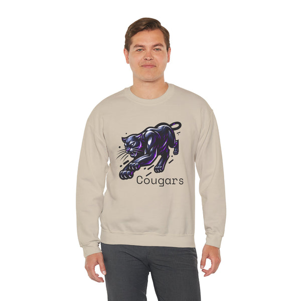 Cosmic Cougar Crewneck