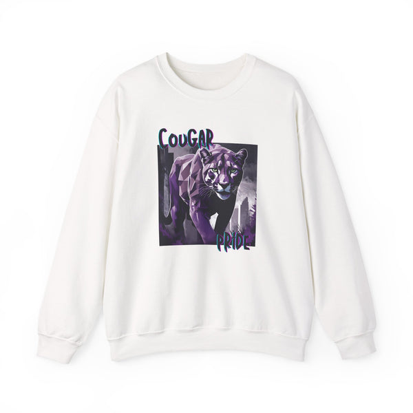Graphic Novel Cougar Pride Crewneck