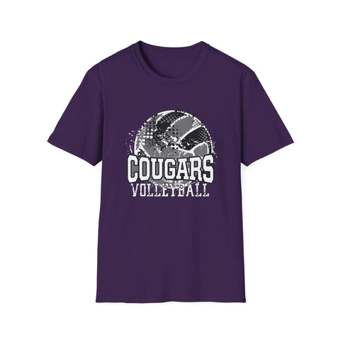 Cougars VBall Softstyle T-Shirt