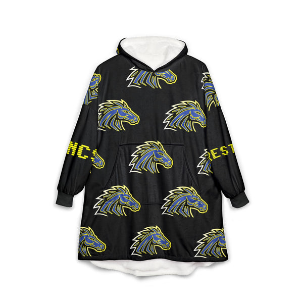 Broncs Hooded Blanket