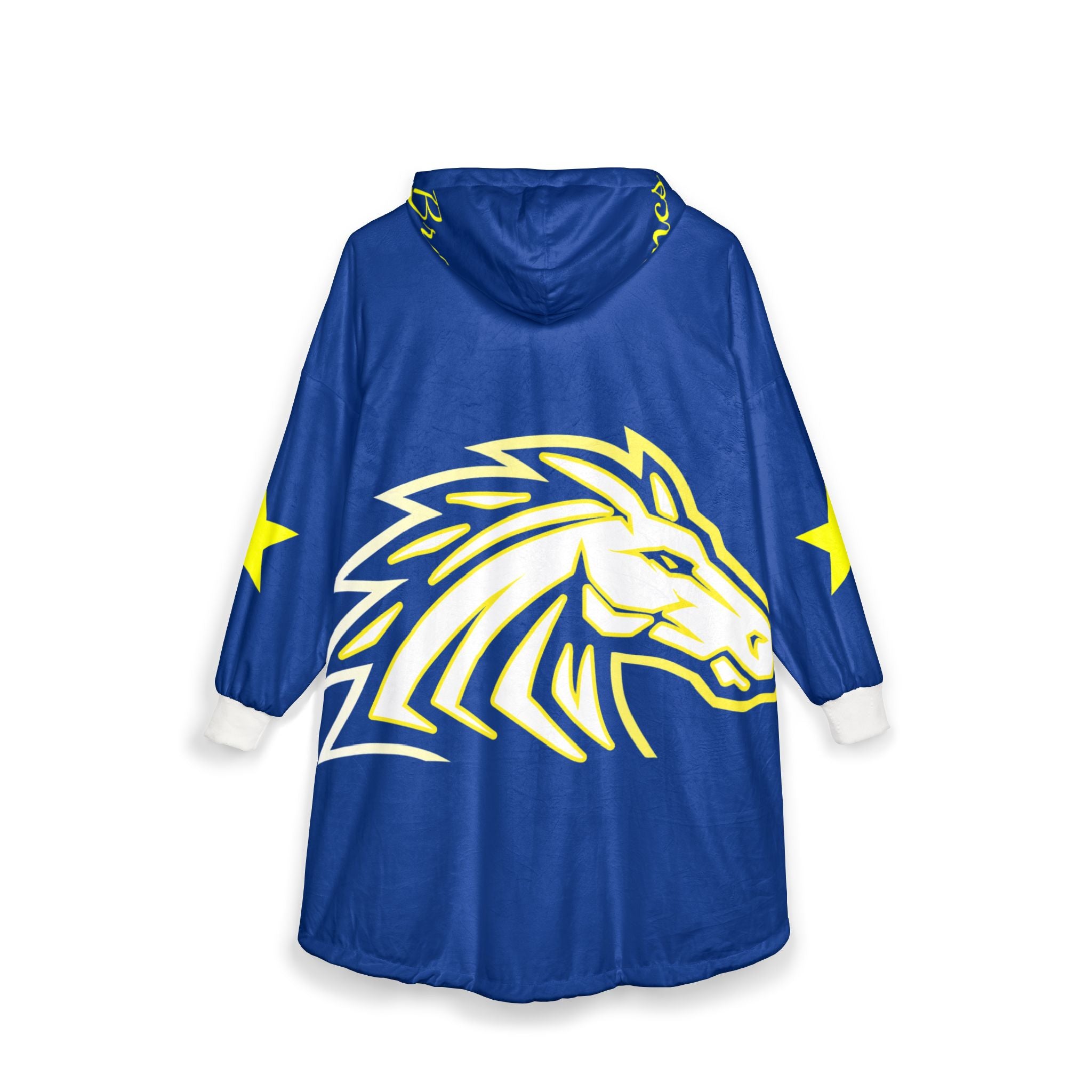 Royal Broncs Hooded Blanket