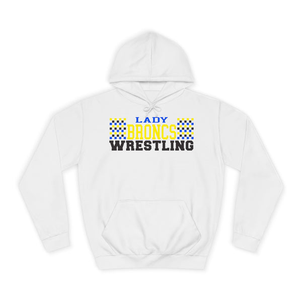 Broncs Checkers Unisex College Hoodie