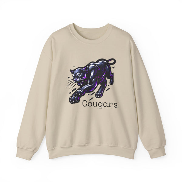 Cosmic Cougar Crewneck