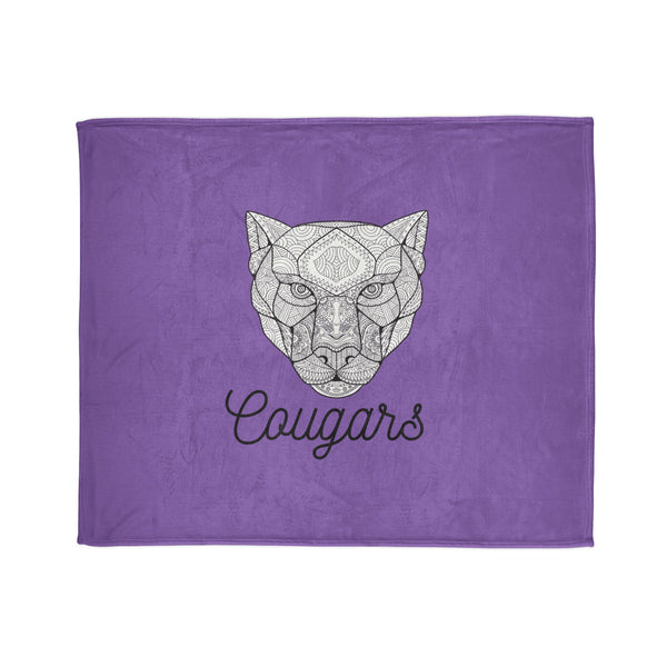 Henna Cougar Soft Polyester Blanket