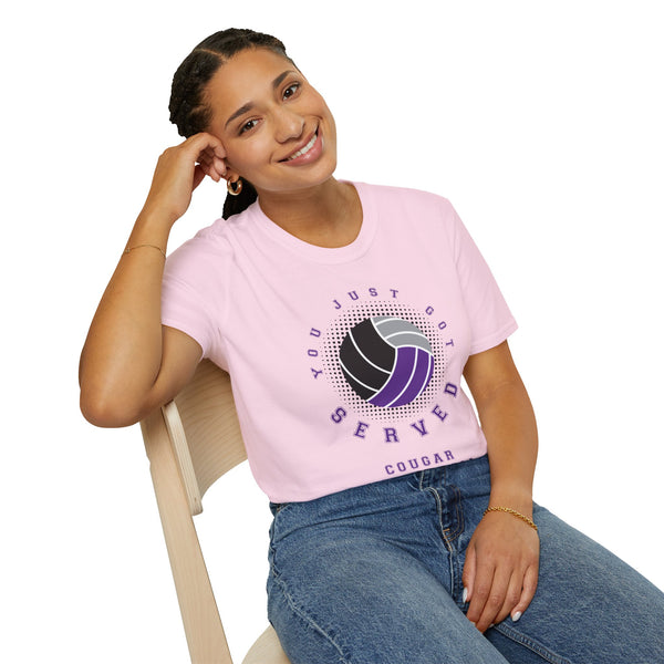 Cougar Volleyball Softstyle T-Shirt