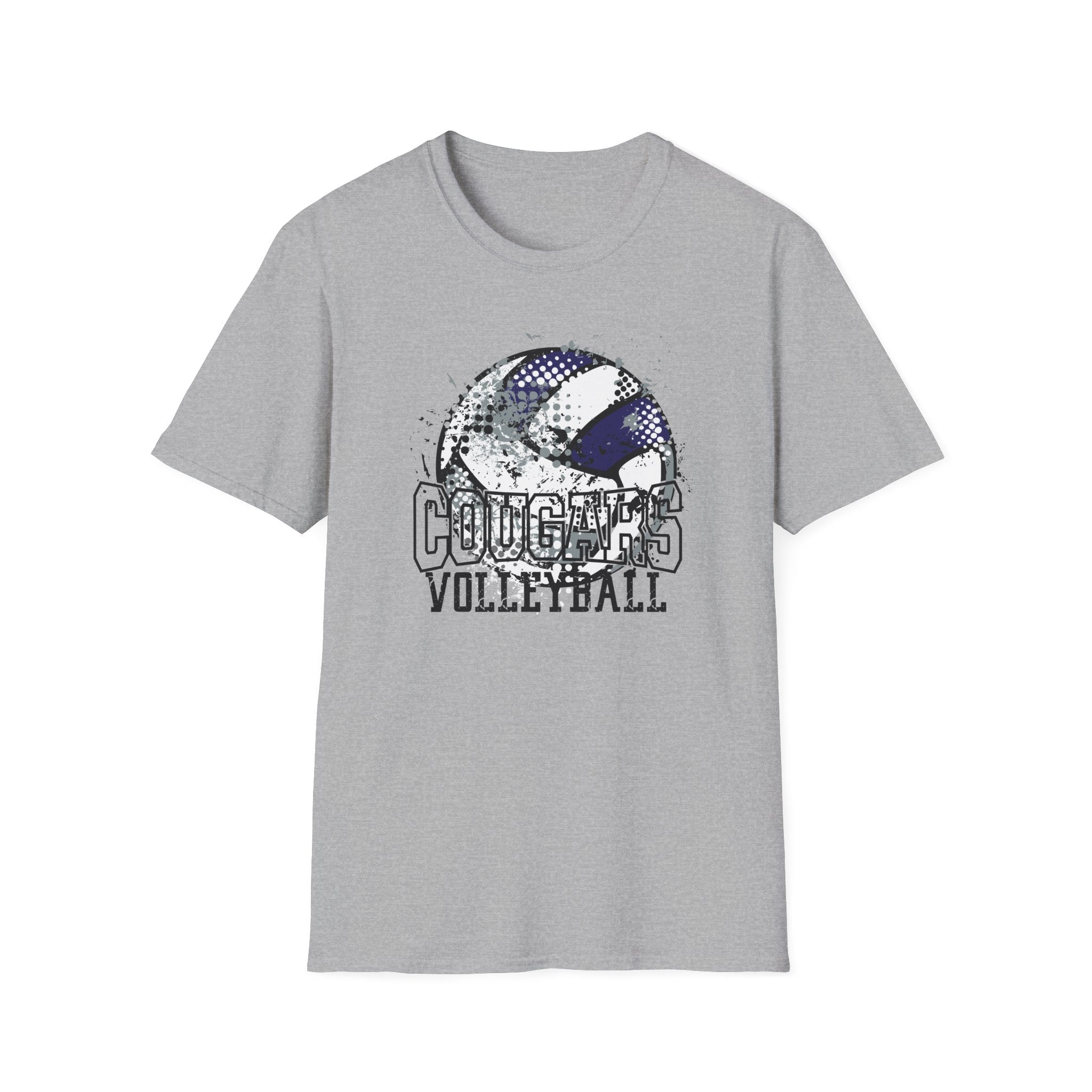 Cougars VBall Softstyle T-Shirt