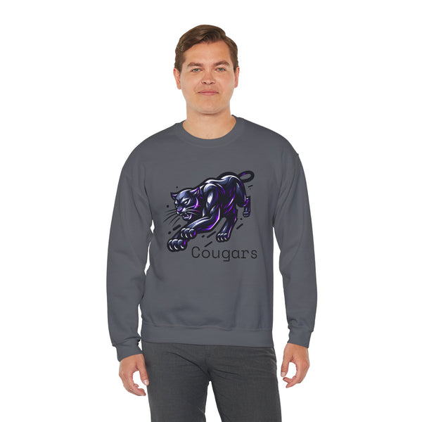 Cosmic Cougar Crewneck