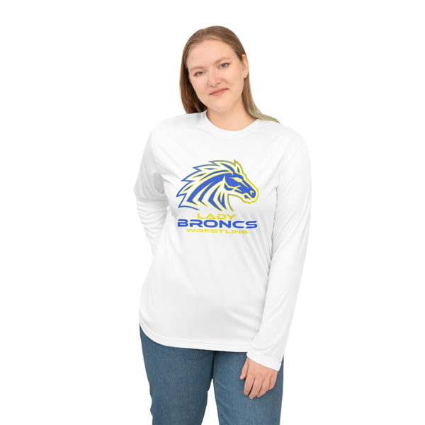 Lady Broncs Wrestling Performance Long Sleeve Shirt