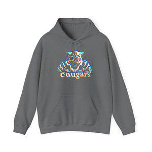 Glitch Cougar Hoodie