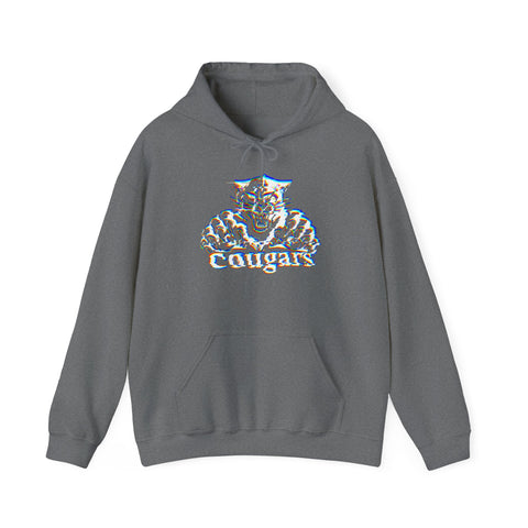 Glitch Cougar Hoodie