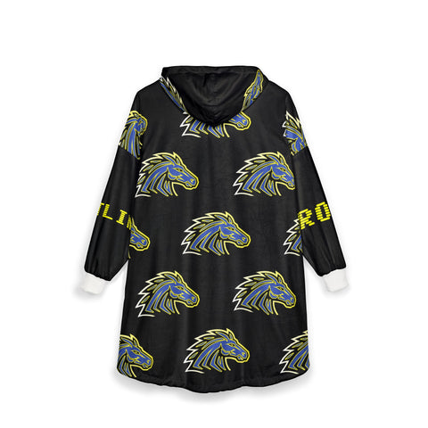 Broncs Hooded Blanket