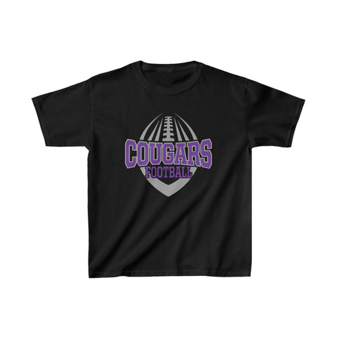 Kids Cougars Football 1 Heavy Cotton™ Tee