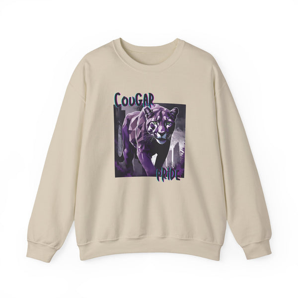 Graphic Novel Cougar Pride Crewneck