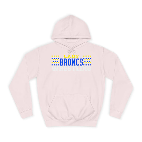 Broncs Checkers Unisex College Hoodie