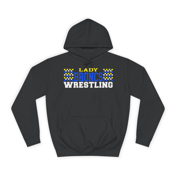 Broncs Checkers Unisex College Hoodie