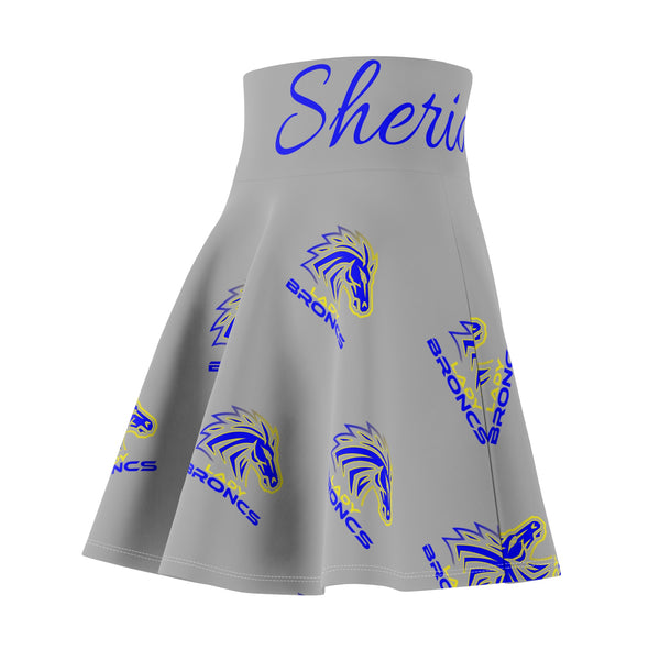 Lady Broncos Steel Skater Skirt