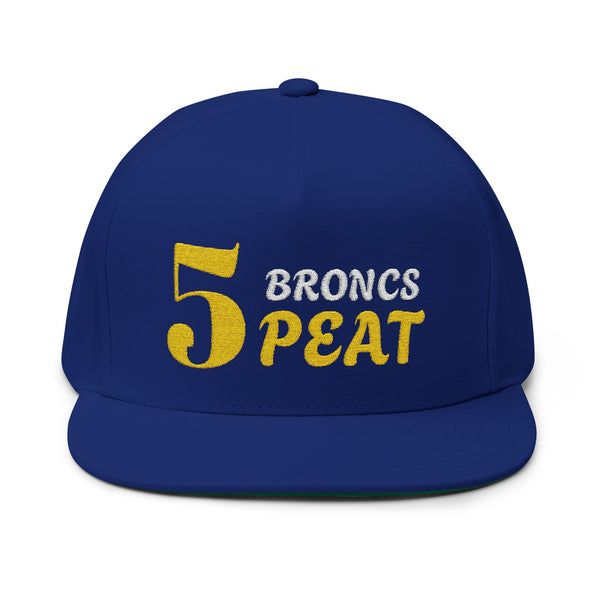 5 Peat Flat Bill Cap
