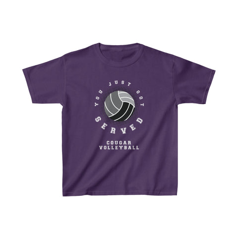 Kids Cougars Volleyball Heavy Cotton™ Tee