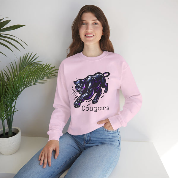 Cosmic Cougar Crewneck